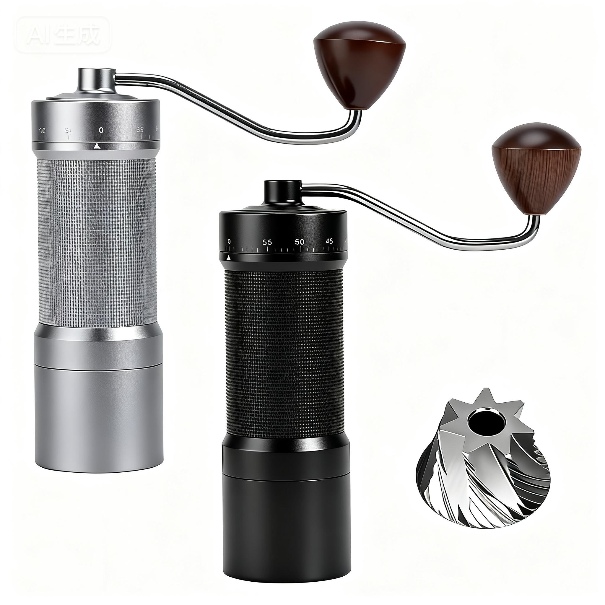 Coffee Grinder Burr - Магнитная ручная кофемолка с 60 уровнями