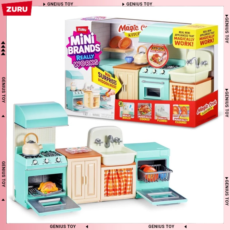 Kitchen Appliances Cooking - Игровой набор Zuru Mini Brands Magic