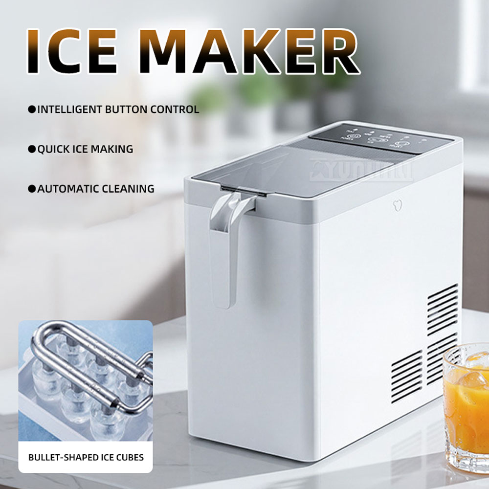 Kitchen Appliances Home - Портативный мини-льдогенератор JI-A01A для общежития, бытовая