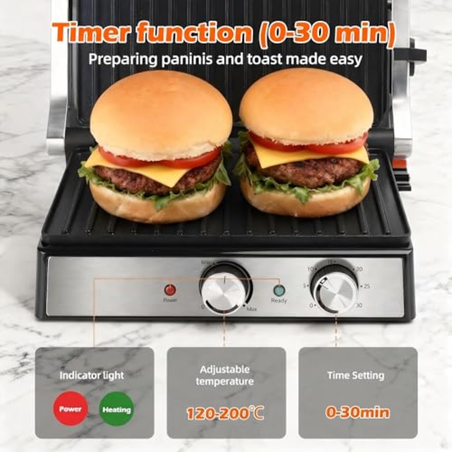 Пресс-гриль Panini Press для с – обзор и цена Sandwich Press Grill