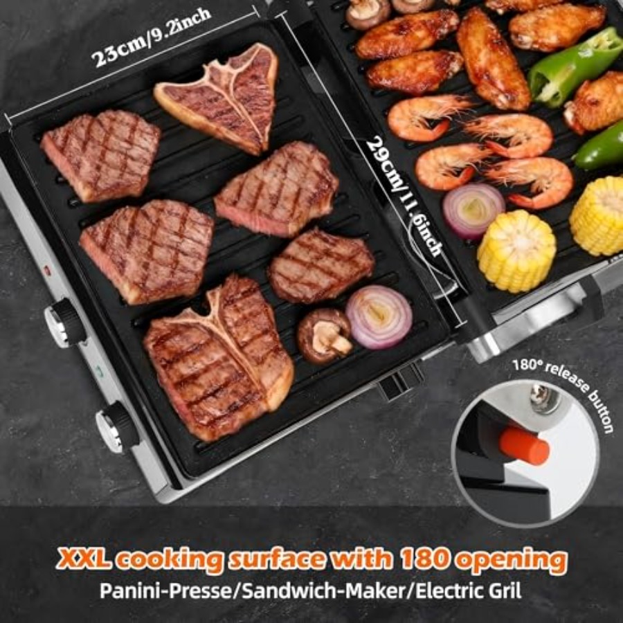 Пресс-гриль Panini Press для с – обзор и цена Sandwich Press Grill