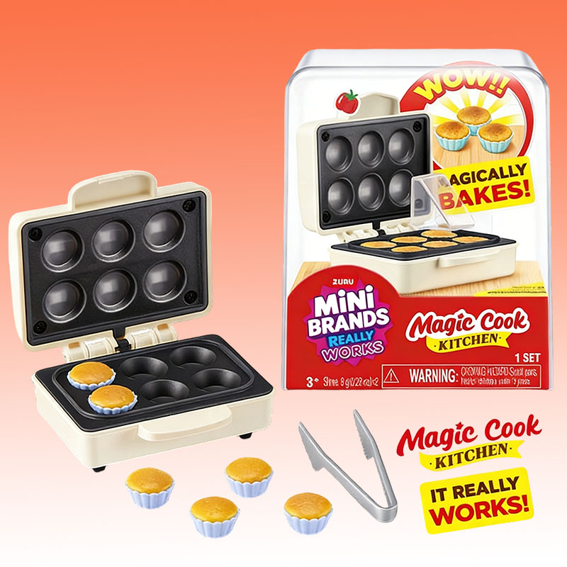 ZURU Mini Brands Magic Cook Ki – обзор и цена Kitchen Appliances Cooking