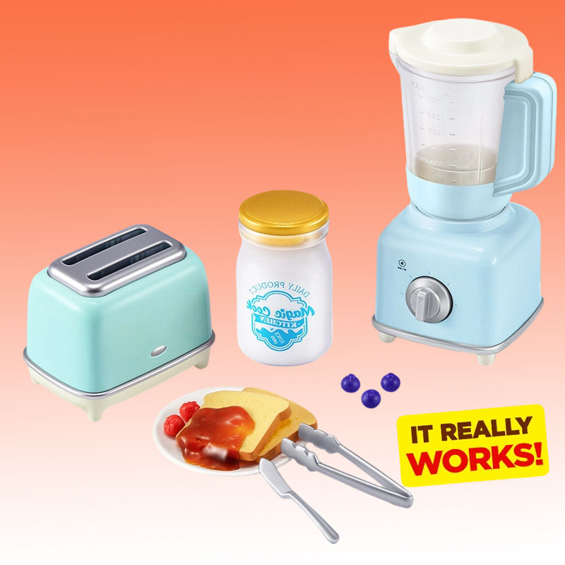 ZURU Mini Brands Magic Cook Ki – обзор и цена Kitchen Appliances Cooking