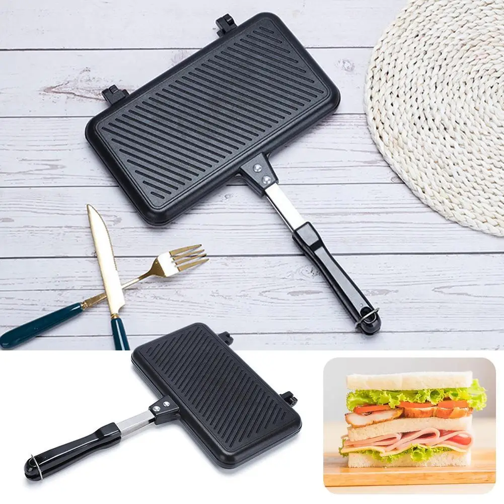 Двусторонняя сковорода с антип – обзор и цена Sandwich Press Grill